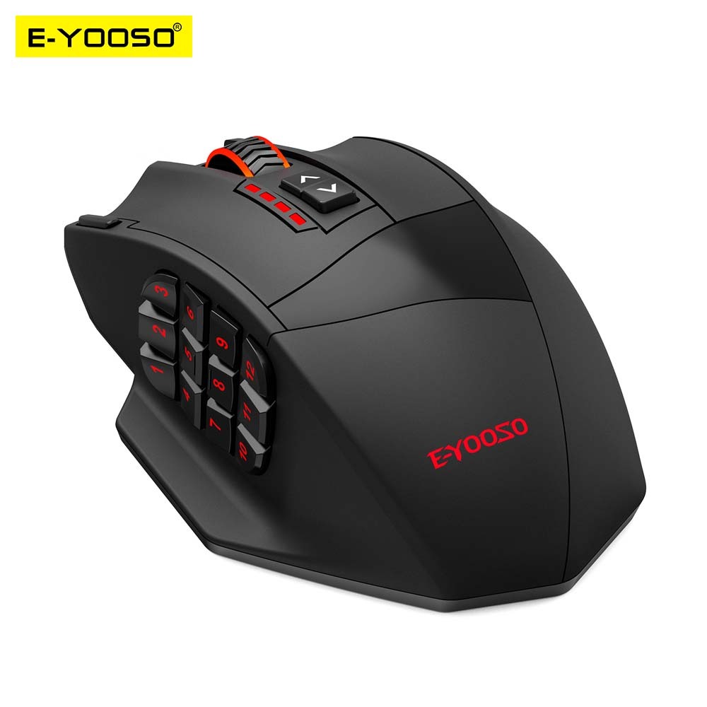 E-Yooso X-39 Mouse Para Jogos RGB Com Fio USB 24000 DPI 19 Botões — Informática