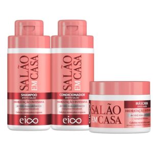 Eico Salão Em Casa Hidratação Intensiva Shampoo Condicionador 450ml