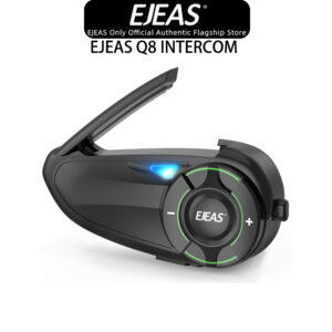 Ejeas Q8 Motocicleta Capacete Sem Fio Bluetooth Q8 Fone De Ouvido