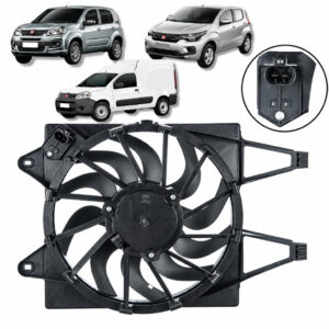 Eletroventilador Ventoinha Fiat Mobi 1.0 2017 Fiorino Uno — Ar e Ventilação