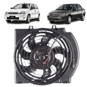Eletroventilador Ventoinha GM Corsa 2000 2006 C Defletor — Ar e Ventilação