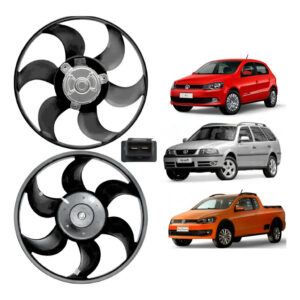 Eletroventilador Ventoinha Gol Saveiro Parati G2 G3 G4 S Ar