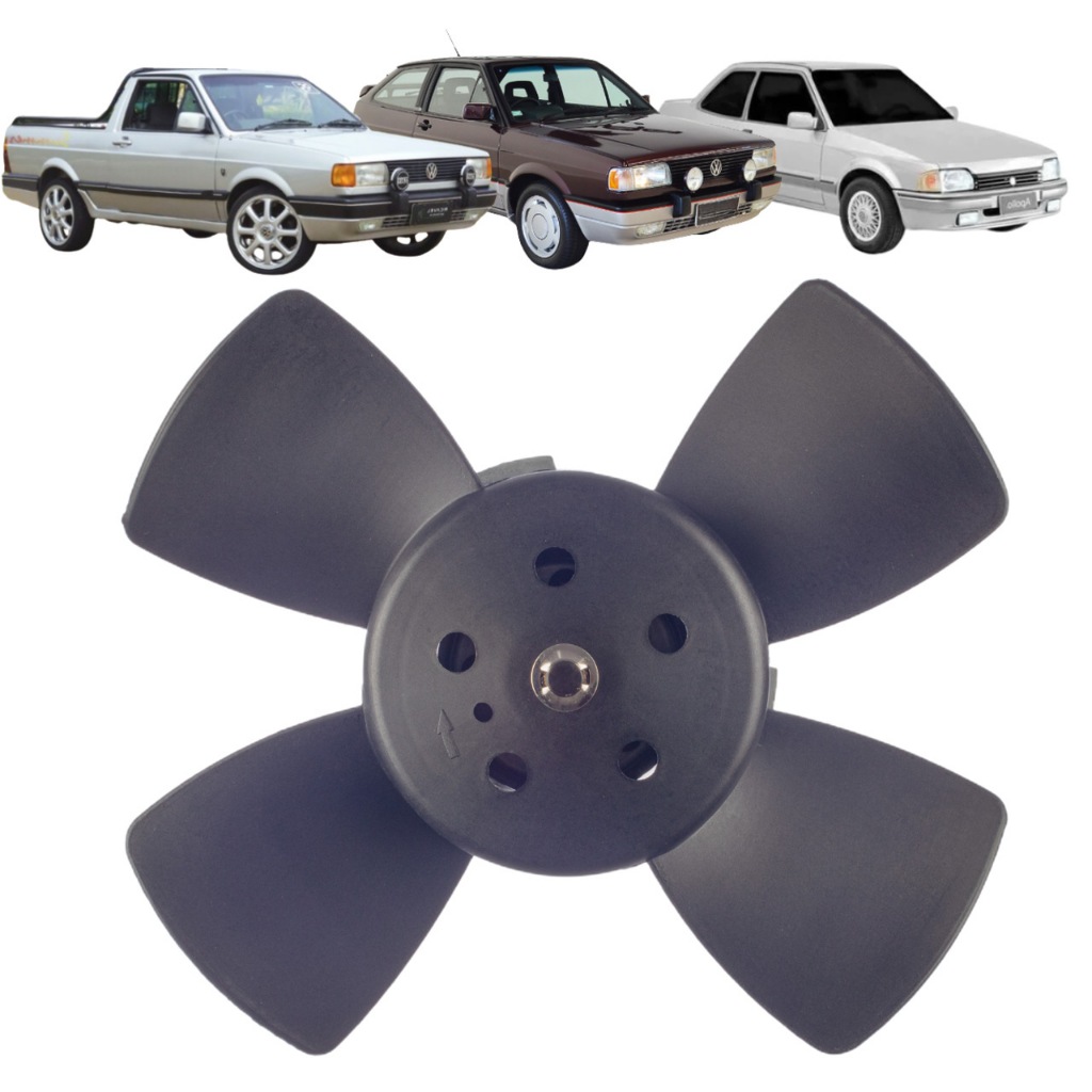 Eletroventilador Ventoinha VW Gol Parati Voyage Saveiro