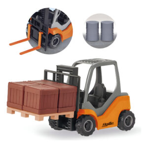 Empilhadeira Com Acessório Agille Working Brinquedo Infantil Cor