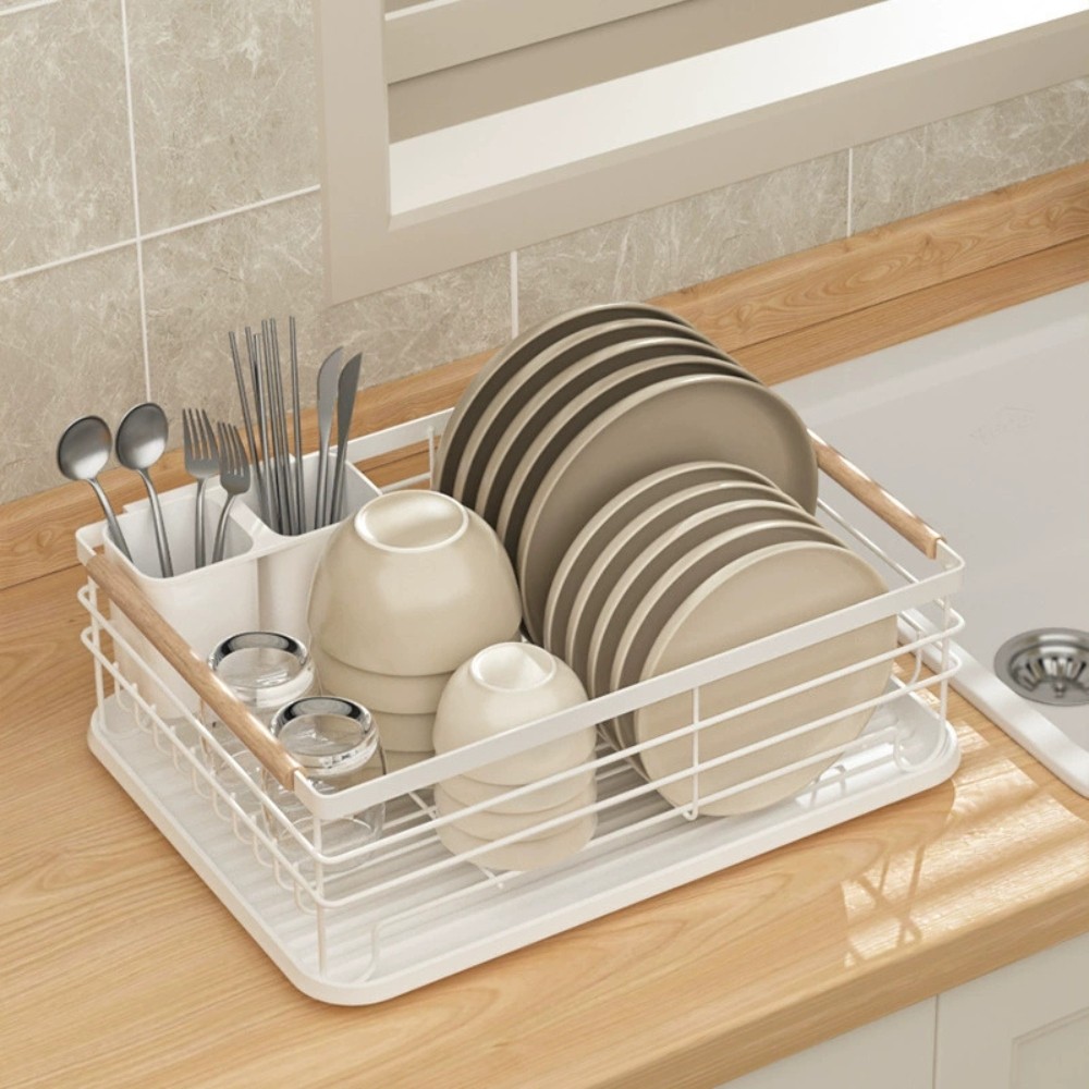 Escorredor de Louça Multiuso Cozinha Branco Deend — Cozinha e Utensílios