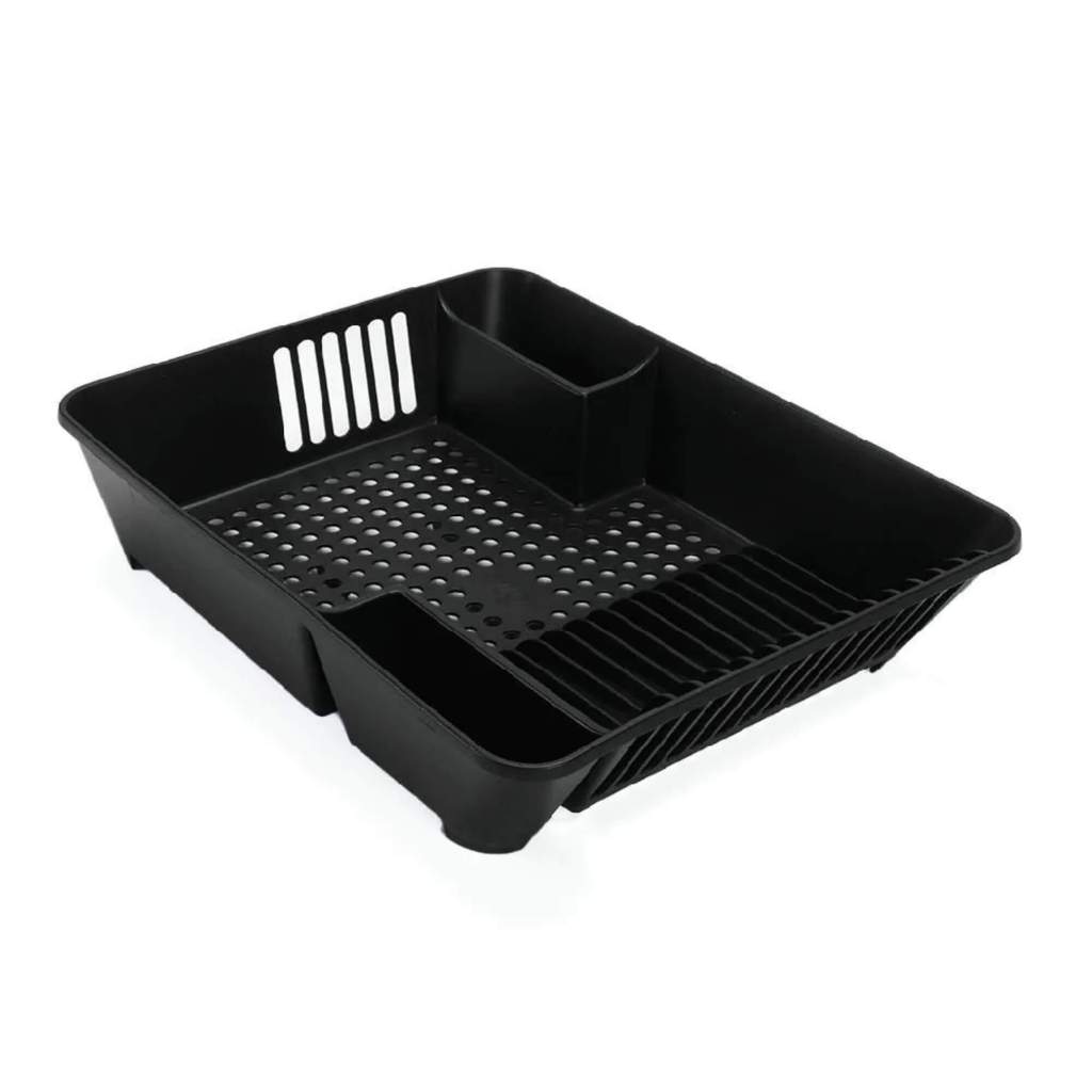 Escorredor de Louças Basic 45 x 35 x 10,5 cm Preto Coza Brinox 10848