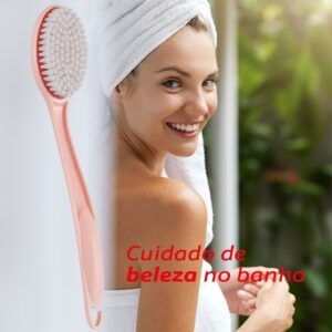 Escova de Banho Dupla Face Escova Chuveiro Massageador Escova Macia
