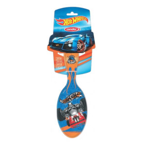 Escova de Cabelo Condor Hot Wheels Oval Cores Sortidas Ref 6899 com 1