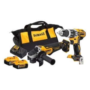 Esmerilhadeira Angular Dewalt Parafusadeira DCD796B C 2 Baterias 20V