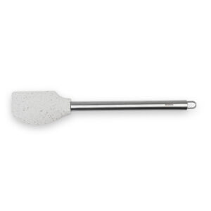 Espátula Aço Inoxidável Base Silicone 33 cm Para Panela Antiaderente