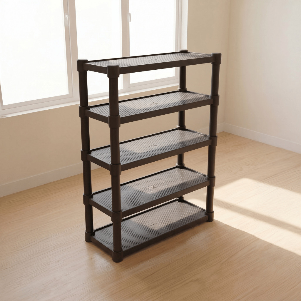 Estante Prateleira Modular Multiuso Organizadora Plástico Reforçado 5 — Móveis