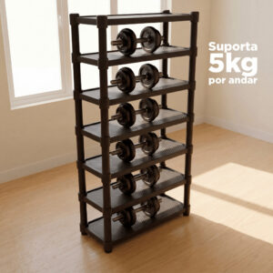 Estante Prateleira Modular Multiuso Organizadora Plástico Reforçado 7