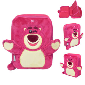 Estojo Box Fluffy Pelúcia Ursinho Lotso Dac