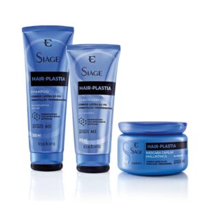 Eudora Kit Siàge Hair Plastia Shampoo Máscara Condicionador