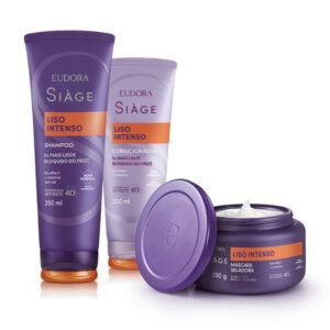 Eudora Kit Siàge Liso Intenso: Shampoo 250ml Máscara 250g