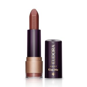 Eudora Make Kiss Me Batom Matte Marrom Tendência 3,7g