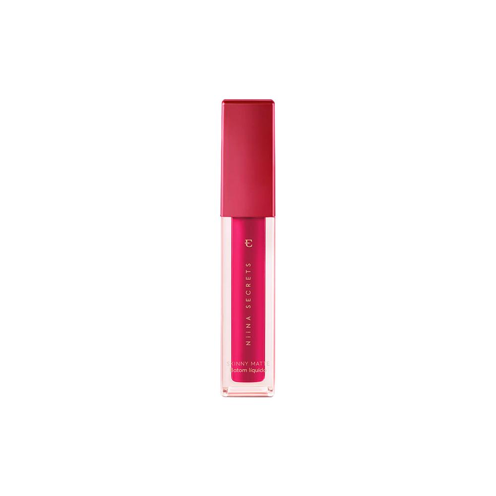 Eudora Niina Secrets Skinny Matte Batom Pink Peônia 5ml — Maquiagem