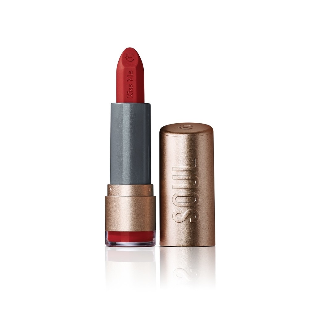 Eudora Soul Kiss Me Batom Mate Vermelho Moderno 3,7g