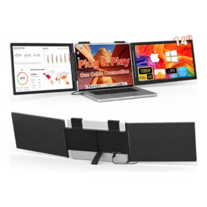 Extensor de Tela Duplo para Notebook 14″ 2 Telas FHD 1080P Ips