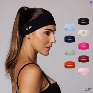 Faixa de Cabelo Headband Elástica Esportiva Academia Poliamida