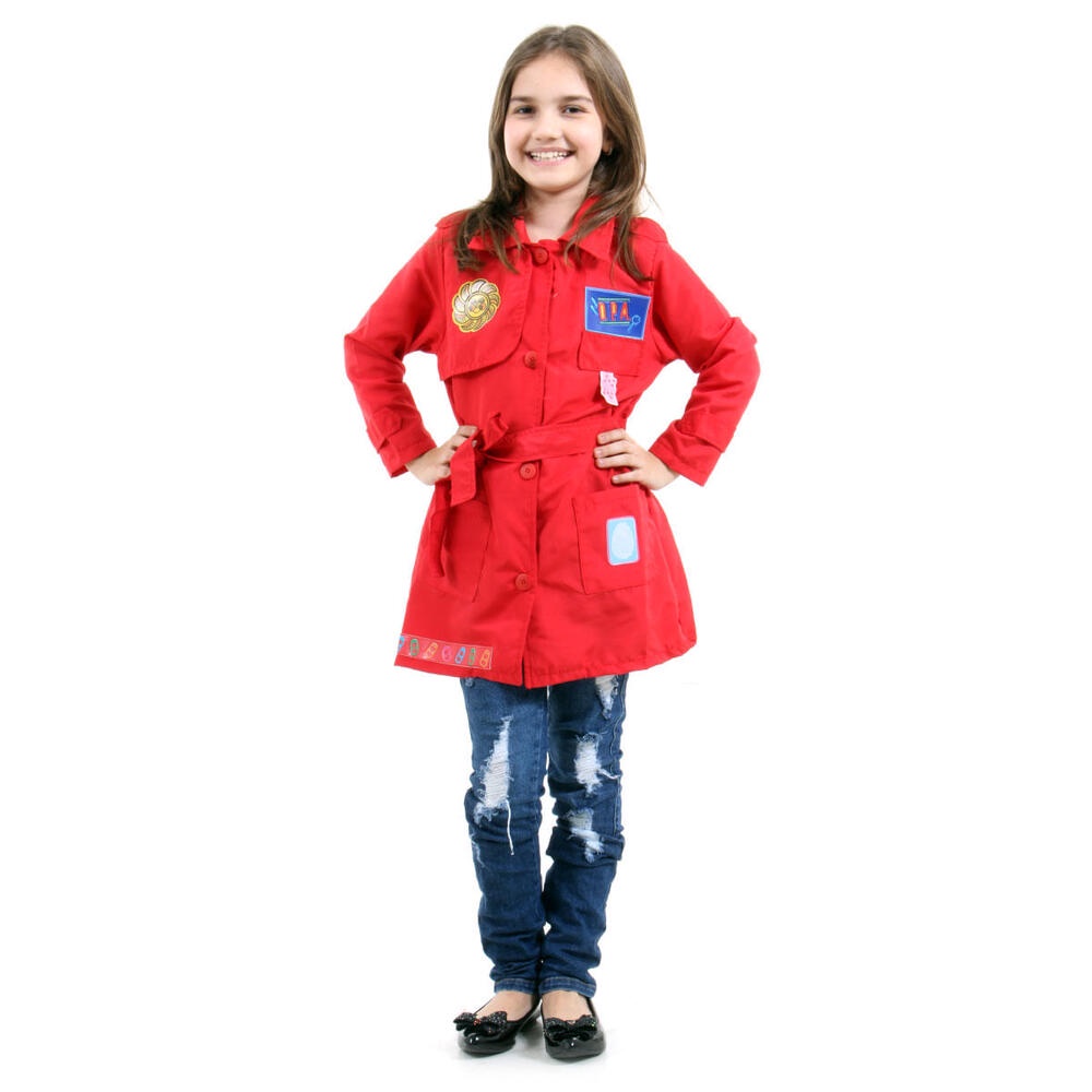 Fantasia Infantil Dpa Sol Mila Casaco Luxo Abrakadabra