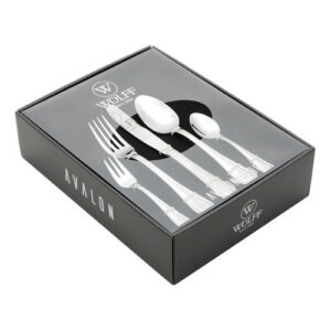 Faqueiro 30 Peças em Aço Inox Avalon Wolff