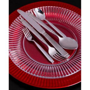 Faqueiro 30 Peças Lyor Grécia de Aço Inox