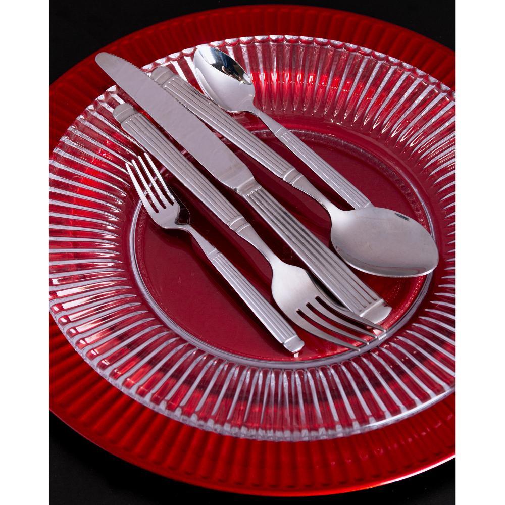 Faqueiro 30 Peças Lyor Grécia de Aço Inox