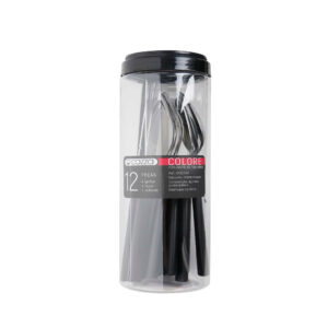 Faqueiro Cazza Colorê em Inox 12 Peças Item Sortido
