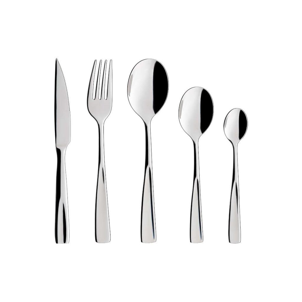 Faqueiro em Aço Inox 30 Peças Oxford Fortaleza — Cozinha e Utensílios
