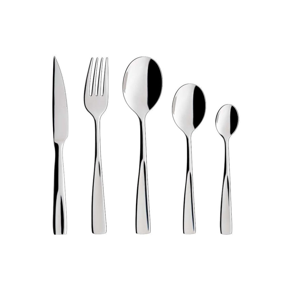 Faqueiro em Aço Inox 30 Peças Oxford Fortaleza — Cozinha e Utensílios