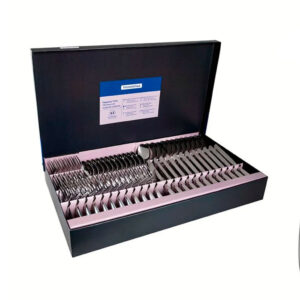 Faqueiro Tramontina Pacific Aço Inox Com Facas Churrasco Acabamento