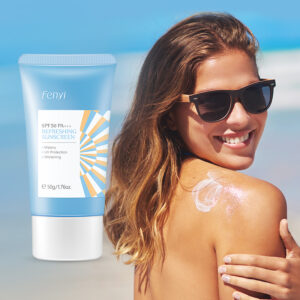 Fenyi Protetor Solar Refrescante Clareador PA Proteção UV Aquoso 50g