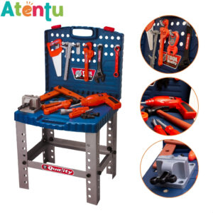 Ferramenta e Furadeira Infantil Brinquedo Construção Kit Maleta