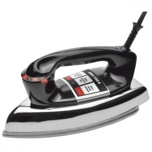 Ferro de Passar a Seco Com Base de Alumínio Black Decker