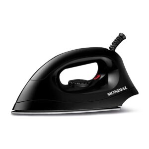 Ferro de Passar a Seco Mondial Preto 1200W