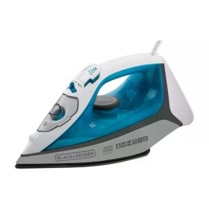 Ferro de Passar a Vapor Black Decker, 2000W, Azul com Branco 220V