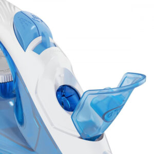 Ferro de Passar a Vapor Britânia 210ml Base Antiaderente Azul Branco