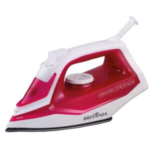 Ferro de Passar a Vapor Britânia BFV201R Super Carbon 1250W 190mL