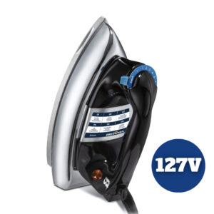Ferro de Passar Roupa 127V Britânia BFS50A Seco Base Alumínio