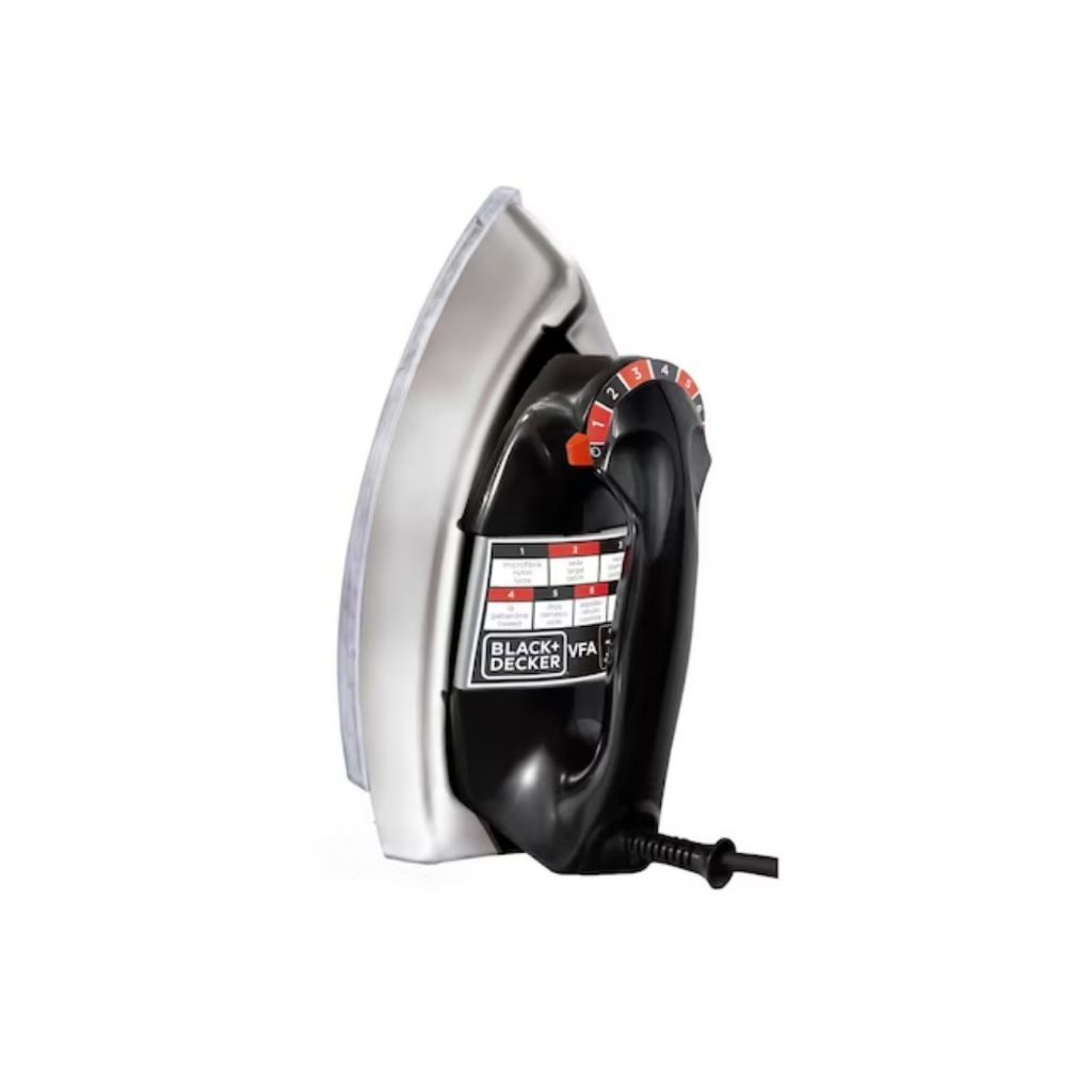 Ferro De Passar Roupa Black Decker Vfa1110tm2 Com Base De Alumínio