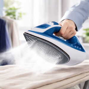 Ferro de Passar Roupa Vapor Alta Temperatura Limpeza Automática
