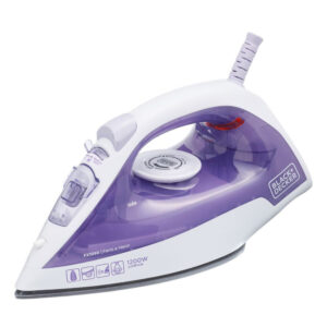 Ferro de Passar Vapor Spray 1200W Black Decker com Base Antiaderente