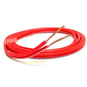 Fio Paralelo 2X1,0 mm 2X16 Vermelho Emborachado Alto Falante 7 Metros