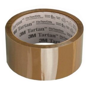 Fita Adesiva 3M Marrom 45 Metros x 45mm para Empacotamento Uso Geral