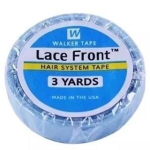 Fita Lace Front 3 Metros Azul Fita Adesiva Mega Hair Laces Perucas