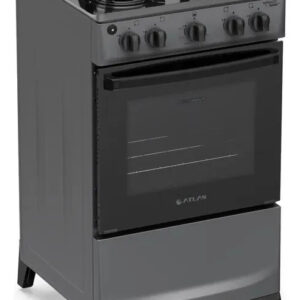 Fogão 4 Bocas Atlas Mônaco Lustro Automático Mesa De Aço Esmaltado