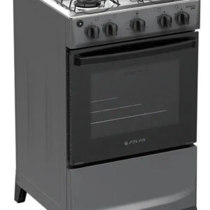 Fogão 4 Bocas Atlas Mônaco Plus Automático com Mesa de Inox Titanium — Cozinha (grandes)