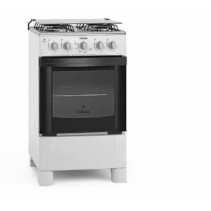 Fogão 4 Bocas Branco Itatiaia de chão Star Clean a gás Forno 51L com