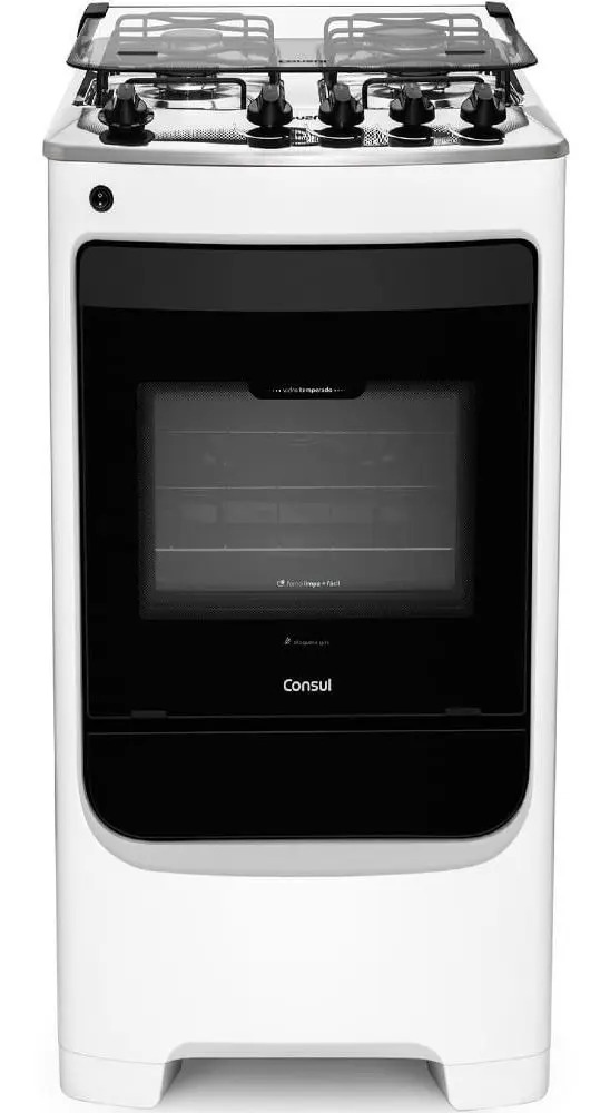 Fogão 4 Bocas CFO4NAB Branco com Acendimento Automático Bivolt Consul — Cozinha (grandes)